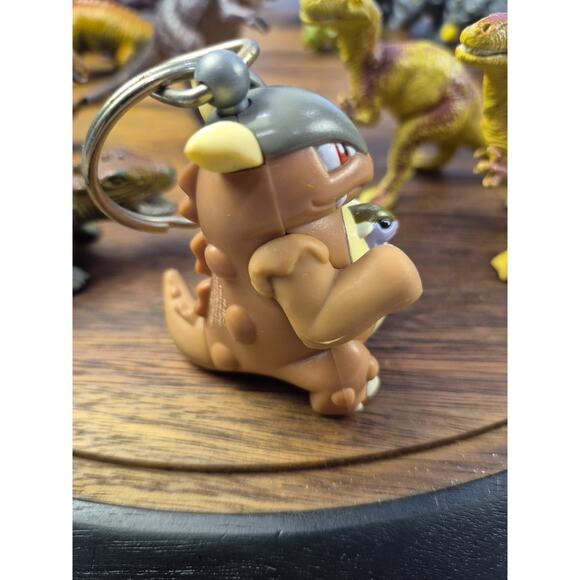 Kangaskhan Pokemon Keychain Vintage 1999 Keytag Keyring Bagtag Zipper Pull Gift - Picture 4 of 8